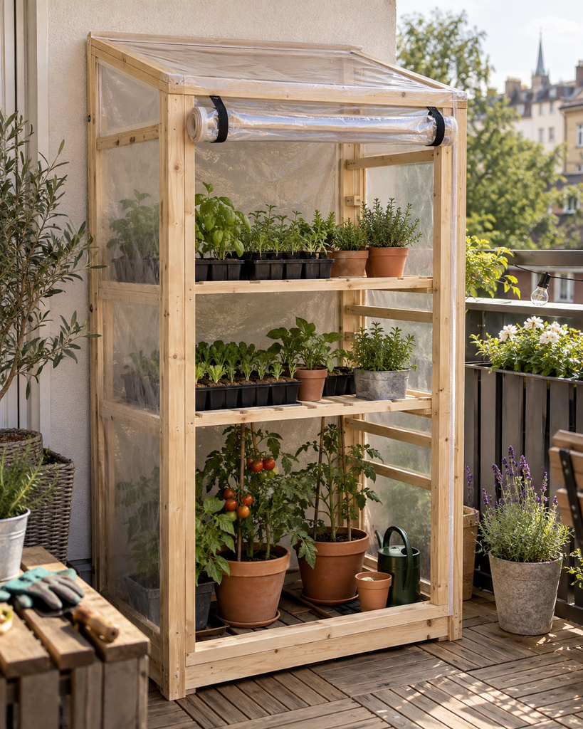 serre de balcon diy